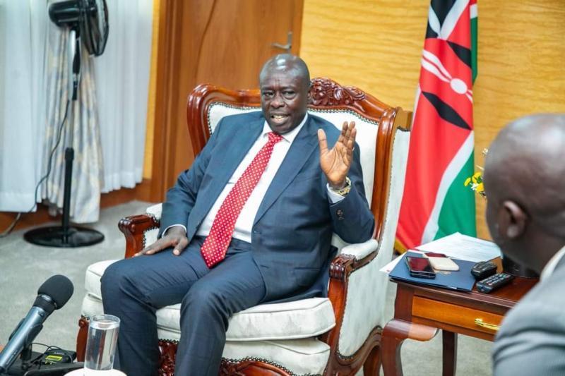 File image of Deputy President Rigathi Gachagua